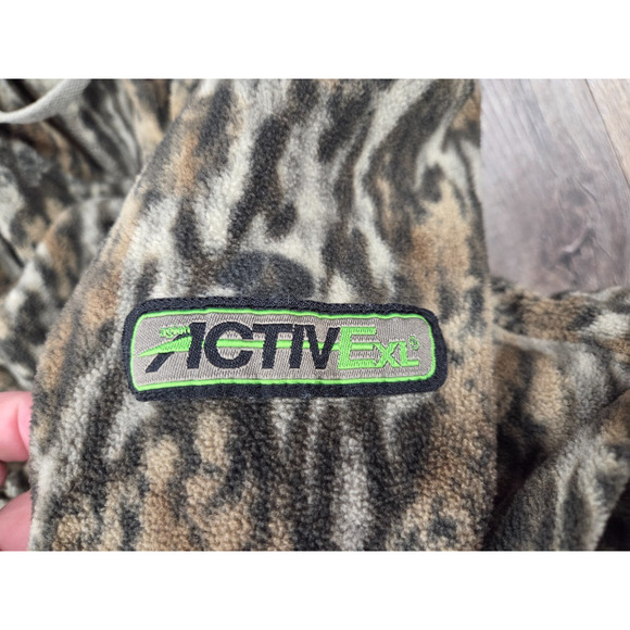 Non-Typical by Drake Fleece Camouflage Active-XL Hoodie Sweatshirt 2XL Hunting - Picture 4 of 6